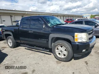 2007 Chevrolet Silverado 1500 Work Truck with VIN 2GCEK19C171650506, listed as a Copart auction lot 73411544 with 221,460 mi miles and Salvage Title. Bid and sale history available at carsss.com. Image 4.