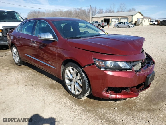 2017 Chevrolet Impala Premier with VIN 2G1145S30H9132831, listed as a Copart auction lot 46284115 with 141,164 mi miles and Salvage Title. Bid and sale history available at carsss.com. Image 4.