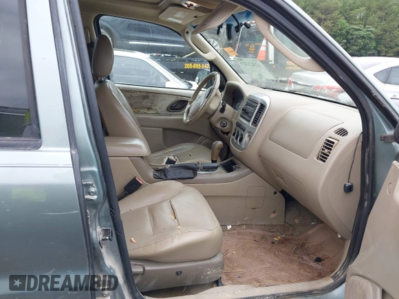 2006 Ford Escape Limited with VIN 1FMCU941X6KA19284, listed as a IAAI auction lot 42413317 with 189,932 mi miles and . Bid and sale history available at DreamBid. Image 5.