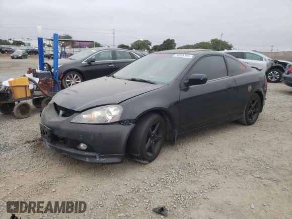 2006 Acura RSX with VIN JH4DC54876S019646, listed as a Copart auction lot 74335304 with Not Provided miles and Clean Title. Bid and sale history available at carsss.com. Image 1.