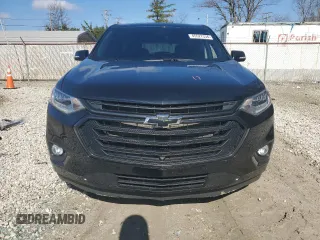 2020 Chevrolet Traverse Premier with VIN 1GNEVKKW3LJ259754, listed as a Copart auction lot 45527334 with 43,057 mi miles and Salvage Title. Bid and sale history available at carsss.com. Image 5.