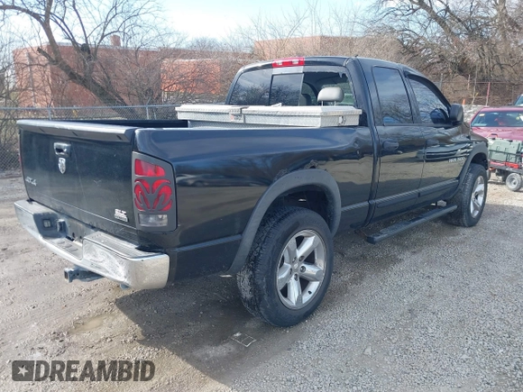 2006 Dodge 1500 SLT with VIN 1D7HU18N36J121188, listed as a IAAI auction lot 41526393 with 178,927 mi miles and . Bid and sale history available at DreamBid. Image 4.