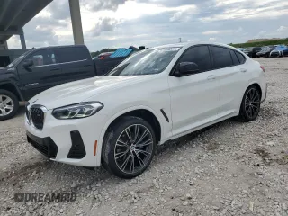2024 BMW X4 M40i with VIN 5UX43DT02R9X54021, listed as a Copart auction lot 80482964 with 7,657 mi miles and Salvage Title. Bid and sale history available at carsss.com. Image 1.