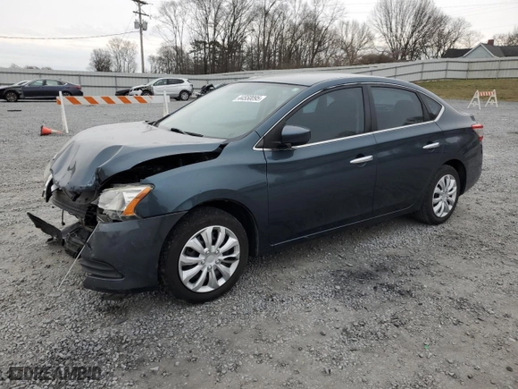 2014 Nissan Sentra SR with VIN 3N1AB7AP8EY215175, listed as a Copart auction lot 44550095 with 226,924 mi miles and Salvage Title. Bid and sale history available at carsss.com. Image 1.
