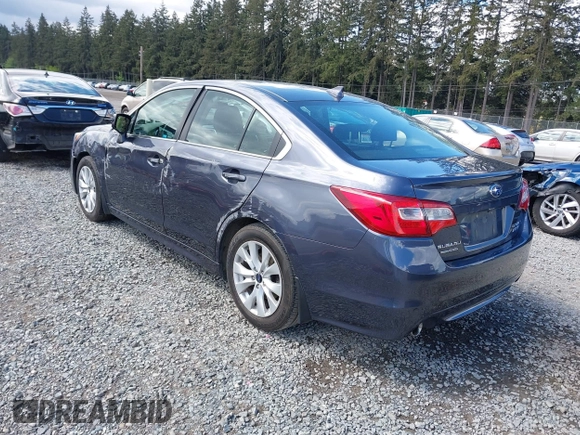 2017 Subaru Legacy Premium с VIN 4S3BNAF65H3054836, выставлен на аукционе IAAI как лот 42222125 с пробегом 69 048 миль миль и . История ставок и продаж доступна на DreamBid. Изображение 3.