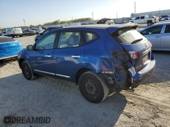 2011 Nissan Rogue SV with VIN JN8AS5MT5BW181827, listed as a Copart auction lot 50210305 with 160,384 mi miles and Salvage Title. Bid and sale history available at carsss.com. Image 2.