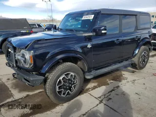 2021 Ford Bronco with VIN 1FMEE5BP0MLB04339, listed as a Copart auction lot 86562924 with 54,863 mi miles and Salvage Title. Bid and sale history available at carsss.com. Image 1.