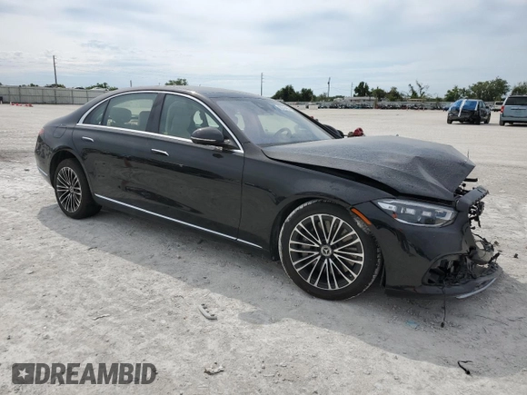 2024 Mercedes-Benz S 580 с VIN W1K6G7GB8RA260259, выставлен на аукционе Copart как лот 50314455 с пробегом Не указан миль и На запчасти • Non repairable. История ставок и продаж доступна на DreamBid. Изображение 4.