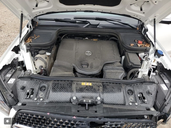 2024 Mercedes-Benz GLE 450 with VIN 4JGFB5KB7RB098389, listed as a Copart auction lot 45566685 with 18,283 mi miles and Salvage title. Bid and sale history available at DreamBid. Image 12.