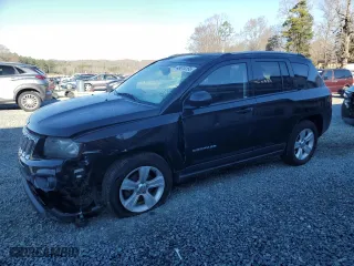 2016 Jeep Compass Sport with VIN 1C4NJCBA1GD641042, listed as a Copart auction lot 49614155 with 119,431 mi miles and Salvage Title. Bid and sale history available at carsss.com. Image 1.