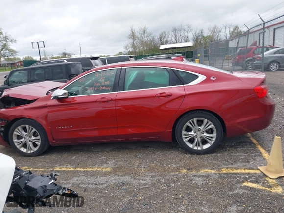 2015 Chevrolet Impala LT with VIN 2G1125S34F9294626, listed as a IAAI auction lot 42074805 with 160,201 mi miles and . Bid and sale history available at DreamBid. Image 14.