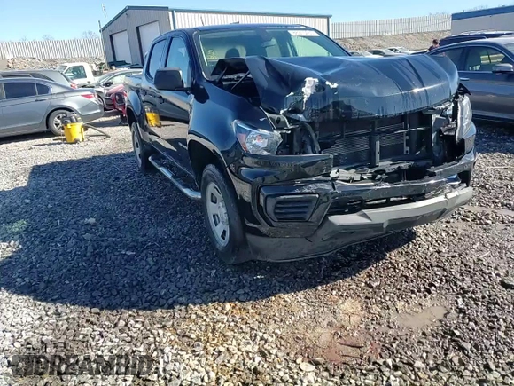 2021 Chevrolet Colorado 2WD Work Truck with VIN 1GCGSBEN6M1108521, listed as a Copart auction lot 88315455 with 91,696 mi miles and Salvage title. Bid and sale history available at DreamBid. Image 13.