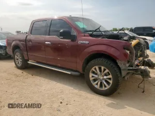 2017 Ford F-150 XL with VIN 1FTEW1EF4HKC17557, listed as a Copart auction lot 57494955 with 182,169 mi miles and Salvage title. Bid and sale history available at DreamBid. Image 4.