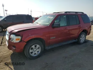 2008 Ford Explorer XLT с VIN 1FMEU73E18UA71072, выставлен на аукционе Copart как лот 60070525 с пробегом 218 688 миль миль и Списание • Salvage title. История ставок и продаж доступна на DreamBid. Изображение 1.