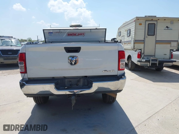 2023 Ram 2500 Tradesman with VIN 3C6UR5CJ1PG548532, listed as a IAAI auction lot 41793394 with 64,229 mi miles. Bid and sale history available at carsss.com. Image 16.