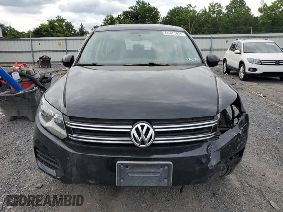 2012 Volkswagen Tiguan S with VIN WVGAV7AX0CW546403, listed as a Copart auction lot 65477915 with 121,489 mi miles and Salvage title. Bid and sale history available at DreamBid. Image 5.