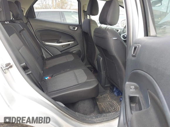 2018 Ford EcoSport SE with VIN MAJ6P1UL8JC190197, listed as a IAAI auction lot 40958854 with 17,584 mi miles. Bid and sale history available at carsss.com. Image 8.