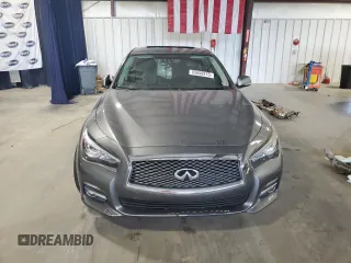 2017 Infiniti Q50 Signature Edition z VIN JN1EV7AR7HM832276, wystawiony jako Copart lot #55650975 z przebiegiem 133 659 mil mil oraz Szkoda całkowita • Salvage title. Historia ofert i sprzedaży dostępna na DreamBid. Obrazek 5.