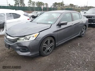 2017 Honda Accord Sedan Sport with VIN 1HGCR2F50HA043763, listed as a IAAI auction lot 42035724 with 76,143 mi miles. Bid and sale history available at carsss.com. Image 20.