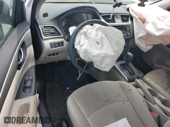 2017 Nissan Sentra S with VIN 3N1AB7AP7HY329463, listed as a Copart auction lot 61061445 with 68,677 mi miles and Clean title. Bid and sale history available at DreamBid. Image 8.