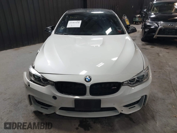 2017 BMW M4 with VIN WBS3R9C5XHK709445, listed as a IAAI auction lot 39303430 with 59,095 mi miles. Bid and sale history available at carsss.com. Image 13.