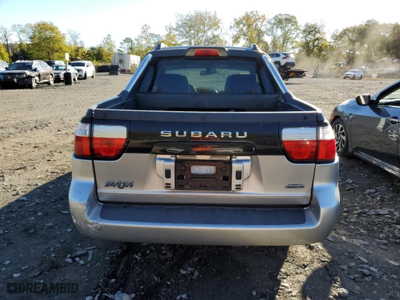 2006 Subaru Baja Sport with VIN 4S4BT62C667106734, listed as a Copart auction lot 76395844 with 223,166 mi miles and Clean Title. Bid and sale history available at carsss.com. Image 6.