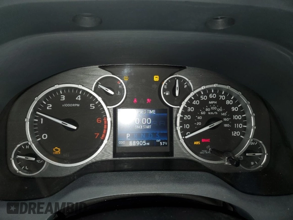 2017 Toyota Tundra SR5 z VIN 5TFRW5F19HX216001, wystawiony jako Copart lot #83469664 z przebiegiem 88 905 mil mil oraz Szkoda całkowita • Salvage title. Historia ofert i sprzedaży dostępna na DreamBid. Obrazek 9.
