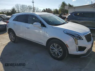 2023 Cadillac XT5 AWD Premium Luxury with VIN 1GYKNDR44PZ196239, listed as a Copart auction lot 79122674 with 20,226 mi miles and Salvage Title. Bid and sale history available at DreamBid. Image 4.