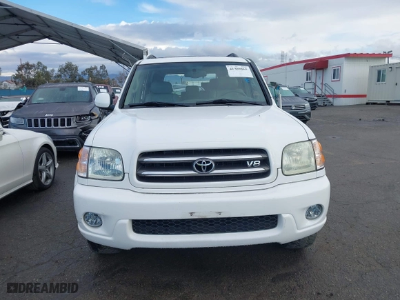 2004 Toyota Sequoia Limited with VIN 5TDZT38A54S222629, listed as a IAAI auction lot 41389865 with 106,076 mi miles. Bid and sale history available at carsss.com. Image 12.