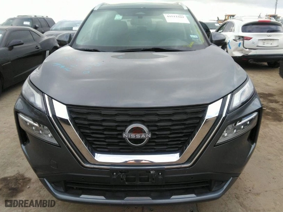 2023 Nissan Rogue SL with VIN 5N1BT3CA5PC798019, listed as a IAAI auction lot 41512422 with 66471 miles. Bid and sale history available at carsss.com. Image 12.
