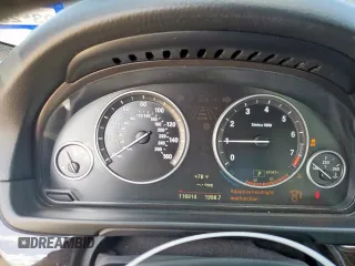 2015 BMW 5 Series 528i with VIN WBA5A5C59FD520199, listed as a Copart auction lot 59214725 with 116,914 mi miles and Salvage title. Bid and sale history available at DreamBid. Image 9.