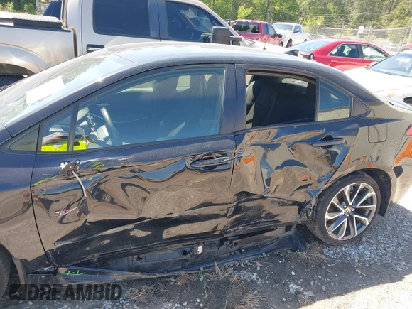 2022 Toyota Corolla SE with VIN JTDS4MCE0NJ091137, listed as a IAAI auction lot 41991211 with 41,304 mi miles and . Bid and sale history available at DreamBid. Image 6.