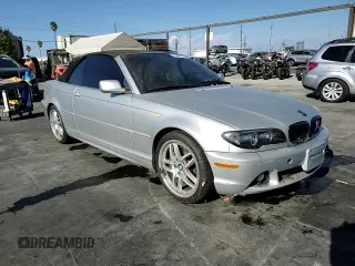2005 BMW 3 Series 330Ci with VIN WBABW53485PL52340, listed as a Copart auction lot 70461414 with 123,269 mi miles and Salvage Title. Bid and sale history available at carsss.com. Image 11.