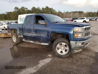 2015 Chevrolet Silverado 1500 LT with VIN 1GCRCREC9FZ168620, listed as a Copart auction lot 79283344 with 93,551 mi miles and Salvage Title. Bid and sale history available at DreamBid. Image 4.
