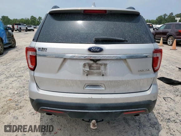 2016 Ford Explorer with VIN 1FM5K7B84GGA03685, listed as a Copart auction lot 57945525 with 153,951 mi miles and Salvage title. Bid and sale history available at DreamBid. Image 6.