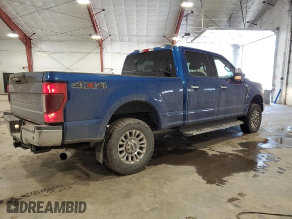 2022 Ford F-250 XL with VIN 1FT7W2BN6NED67920, listed as a Copart auction lot 50507735 with 49,020 mi miles and Salvage title. Bid and sale history available at DreamBid. Image 3.