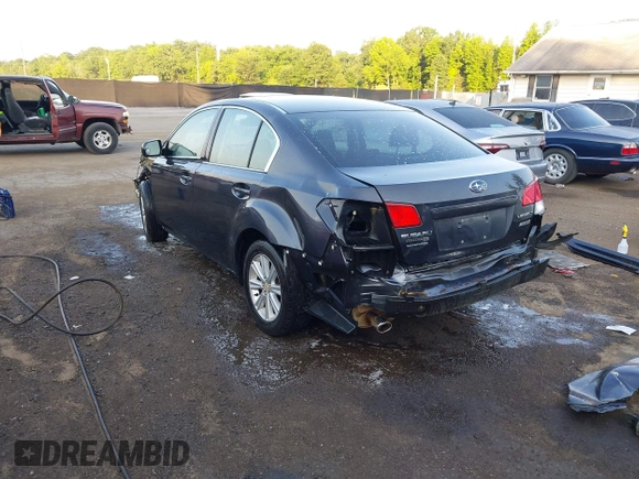 2011 Subaru Legacy Premium with VIN 4S3BMBC65B3216064, listed as a IAAI auction lot 42592026 with 139,015 mi miles and . Bid and sale history available at DreamBid. Image 3.