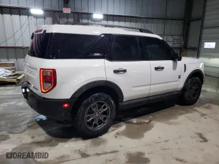 2022 Ford Bronco Sport Big Bend with VIN 3FMCR9B69NRD96991, listed as a Copart auction lot 47278745 with 38,145 mi miles and Salvage Title. Bid and sale history available at carsss.com. Image 3.