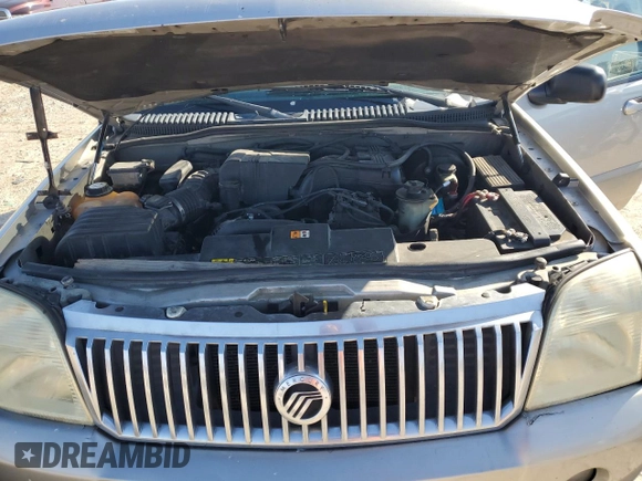 2002 Mercury Mountaineer with VIN 4M2ZU66K32ZJ43699, listed as a Copart auction lot 84080154 with 0 mi miles and Salvage Title. Bid and sale history available at carsss.com. Image 13.