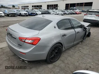 2017 Maserati Ghibli S с VIN ZAM57RSAXH1220971, выставлен на аукционе Copart как лот 45923875 с пробегом Не указан миль и Чистый • Clean title. История ставок и продаж доступна на DreamBid. Изображение 3.