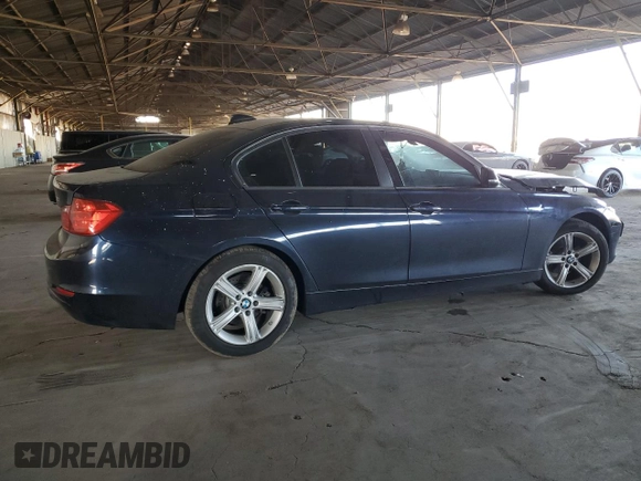 2013 BMW 3 Series 320i with VIN WBA3B1C50DK129657, listed as a Copart auction lot 83381934 with 80,847 mi miles and Salvage Title. Bid and sale history available at carsss.com. Image 3.