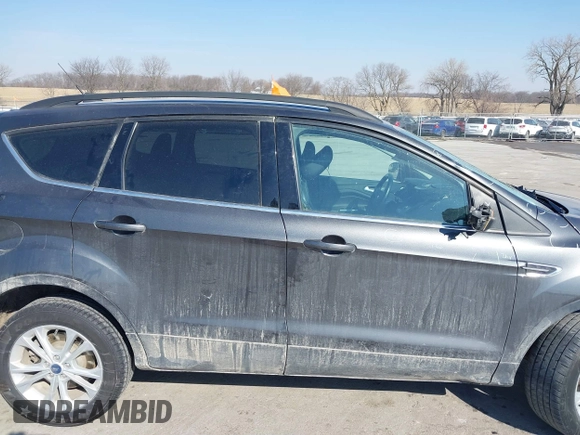 2018 Ford Escape SEL with VIN 1FMCU9HD1JUD41930, listed as a IAAI auction lot 41699203 with 114,581 mi miles. Bid and sale history available at carsss.com. Image 14.