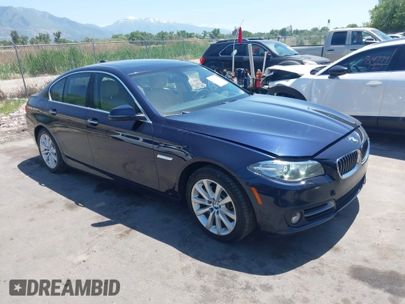 2016 BMW 5 Series 535i xDrive with VIN WBA5B3C59GG256290, listed as a IAAI auction lot 42381402 with 82,299 mi miles and . Bid and sale history available at DreamBid. Image 1.