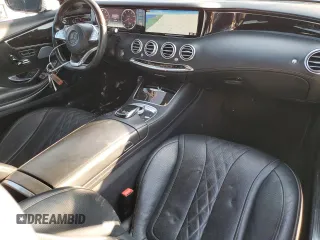 2016 Mercedes-Benz S-Class S 550 with VIN WDDXJ8FB2GA013717, listed as a Copart auction lot 87459944 with 105,512 mi miles and Salvage Title. Bid and sale history available at carsss.com. Image 8.