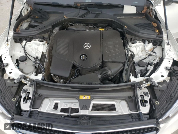 2023 Mercedes-Benz GLC with VIN W1NKM4GB8PF025496, listed as a Copart auction lot 84057654 with 12,844 mi miles and Salvage Title. Bid and sale history available at carsss.com. Image 11.