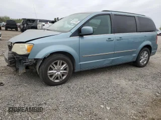 2010 Chrysler Town & Country Touring with VIN 2A4RR5D10AR285085, listed as a Copart auction lot 46134965 with 295,888 mi miles and Salvage Title. Bid and sale history available at carsss.com. Image 1.