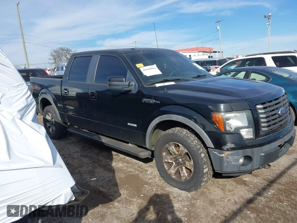 2011 Ford F-150 XLT with VIN 1FTFW1ET8BFC87962, listed as a IAAI auction lot 41660801 with 197,092 mi miles. Bid and sale history available at carsss.com. Image 13.