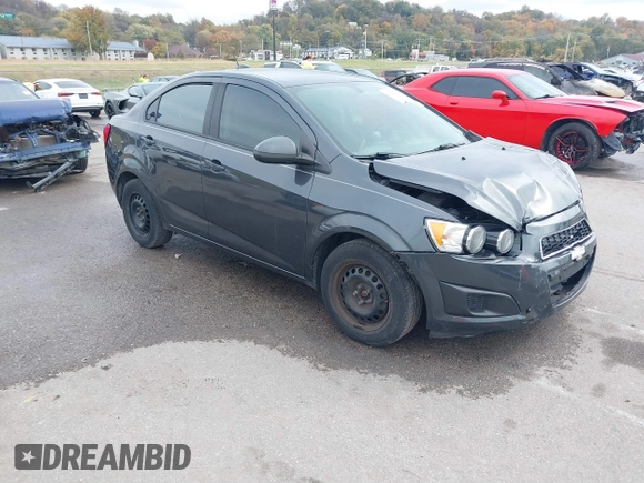 2016 Chevrolet Sonic LS with VIN 1G1JA5SH9G4164392, listed as a IAAI auction lot 40721332 with 113,046 mi miles and . Bid and sale history available at DreamBid. Image 1.