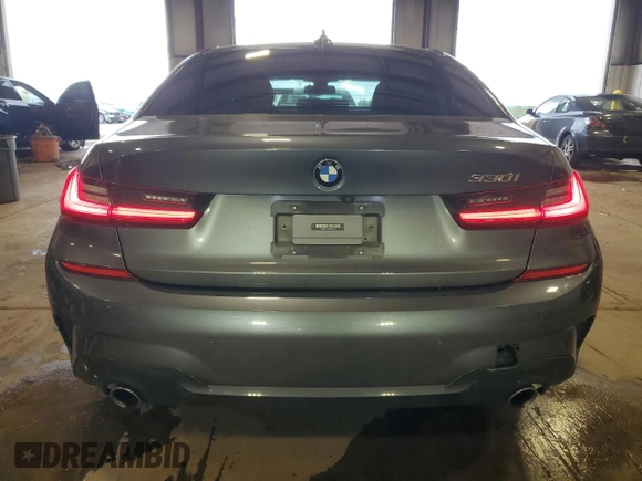 2021 BMW 3 Series 330i z VIN 3MW5R1J00M8B81609, wystawiony jako Copart lot #58311755 z przebiegiem 63 666 mil mil oraz Szkoda całkowita • Salvage title. Historia ofert i sprzedaży dostępna na DreamBid. Obrazek 6.