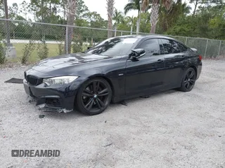 2015 BMW 4 Series 435i with VIN WBA4B1C5XFD955119, listed as a IAAI auction lot 41349918 with 181,937 mi miles and . Bid and sale history available at carsss.com. Image 18.